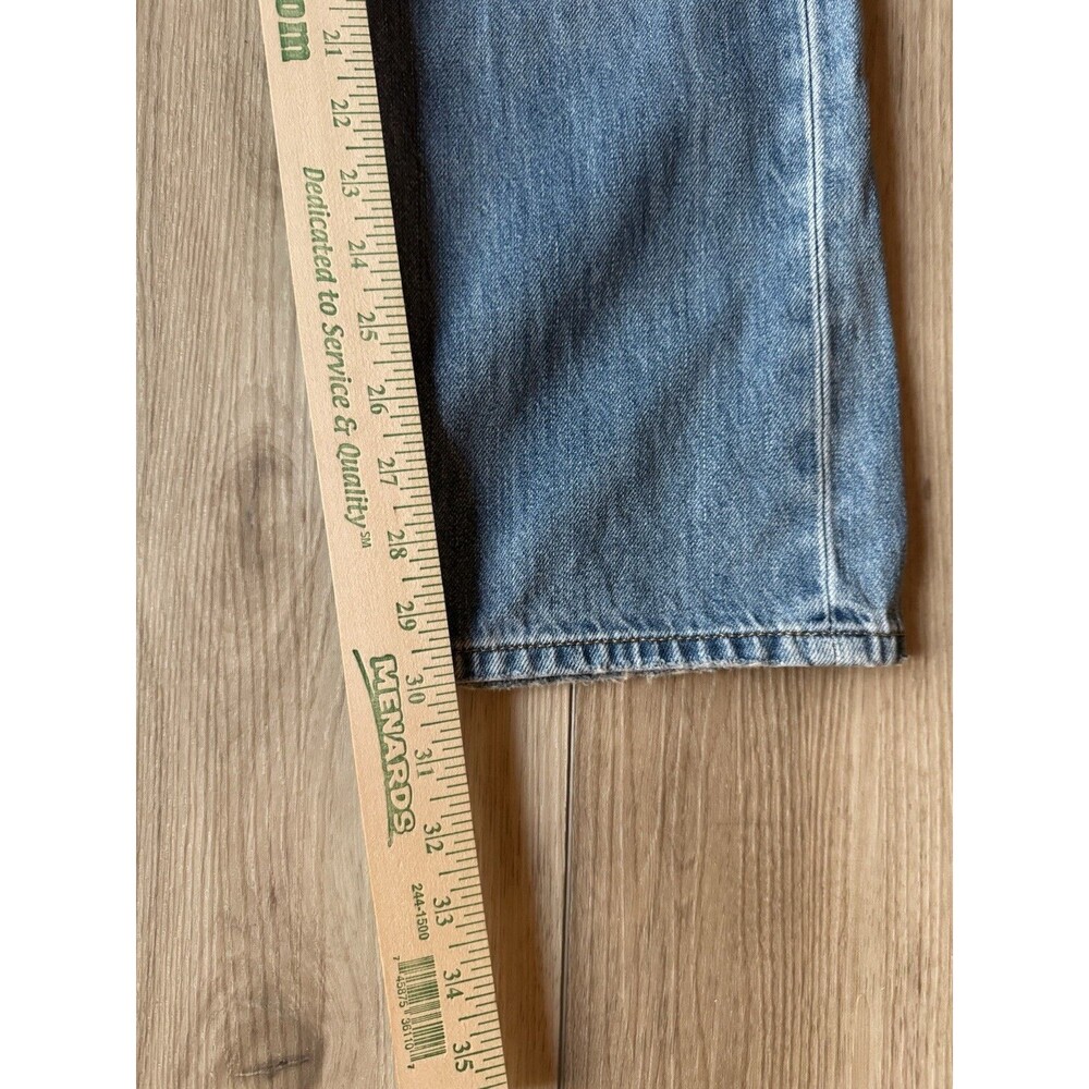 7 For All Mankind Womens Star Panel Easy Straight Button Fly Jeans Blue Size 27 - Picture 10 of 14